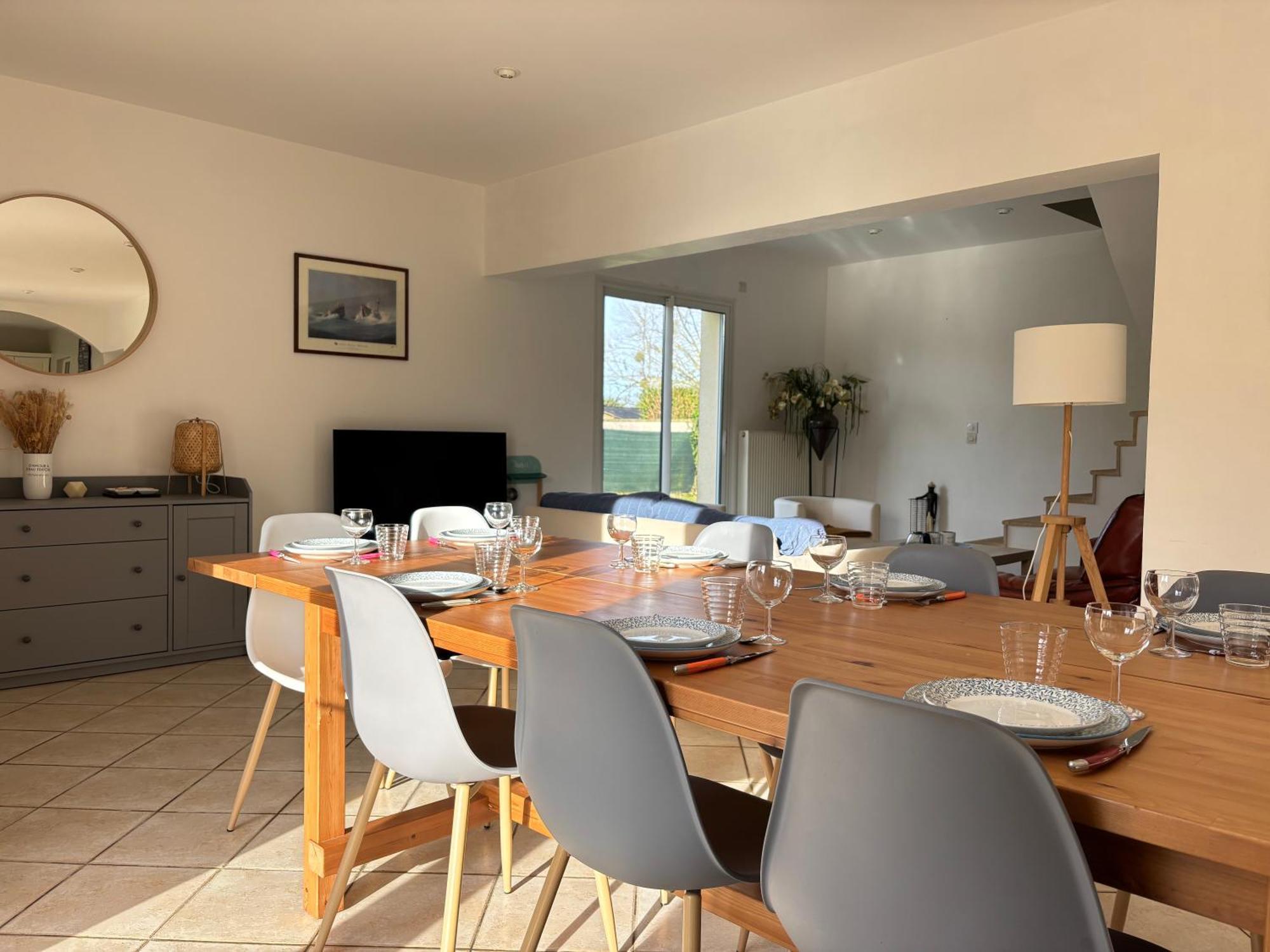 Villa Des Pontons Maison 5 Chambres Avec Grand Jardin Clos Et Belle Terrasse Sejour Spacieux Lumineux A 2 Kms De La Plage D'Arromanches Pres De Bayeux, Omaha Beach - Table De Ping Pong - Garage Tracy-sur-Mer Eksteriør billede